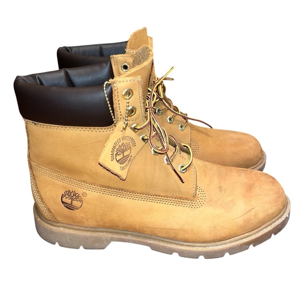 Timberland Classic 6-Inch Waterproof Boot Men’s Size 12W - Picture 6 of 15